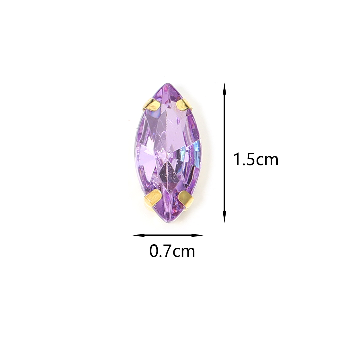 50pcs Horse Eye Shape Stainles – Sew On Rhinestone Bewertung und Preis