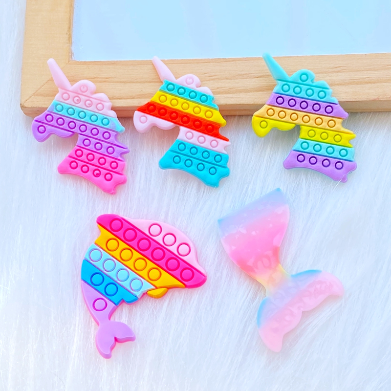 20Pcs New Cute Fishtail Unicor – Embellishment Glue Craft Bewertung und Preis