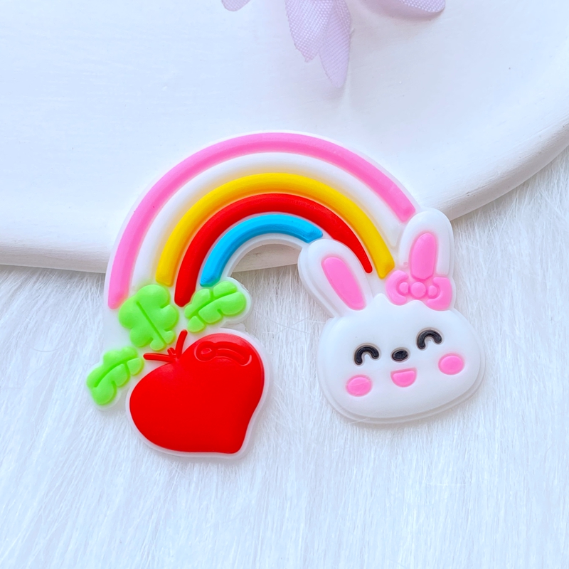 10Pcs New Cute Fruit Animal Ra – Embellishment Glue Craft Bewertung und Preis
