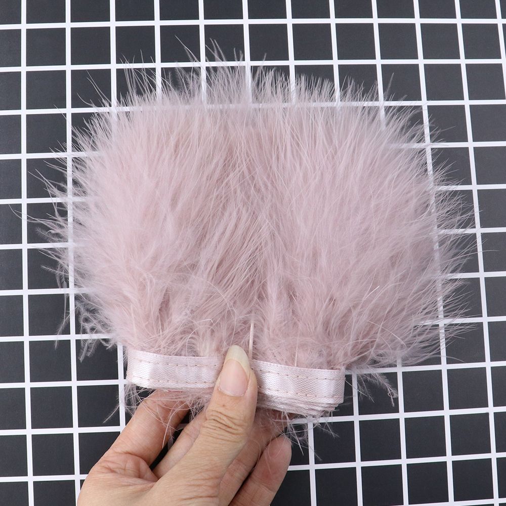 1 Meter Fancy Soft Fluffy Dyed – Feather Trim Marabou Bewertung und Preis