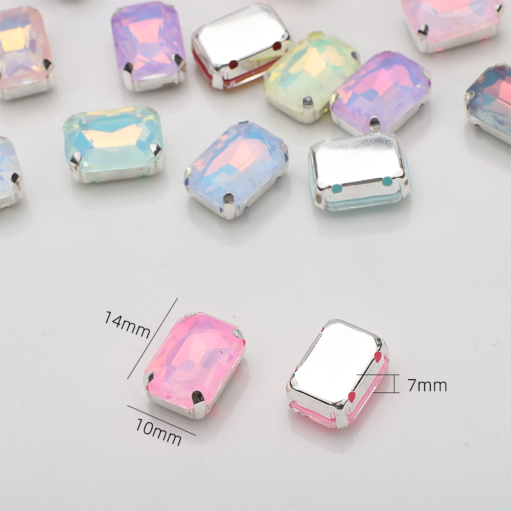 10 Pcs 10x14mm Sew On Rhinesto – Sew On Rhinestone Bewertung und Preis