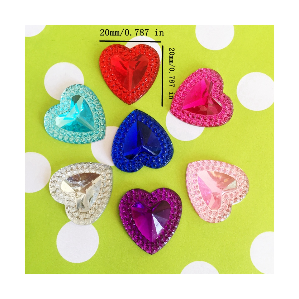 30pcs 20mm Acrylic Rhinestones – Embellishment Glue Craft Bewertung und Preis