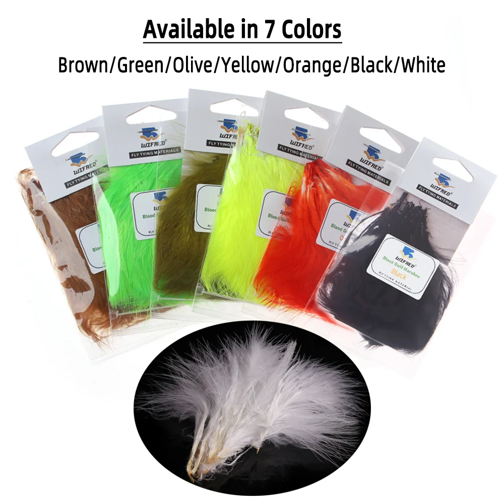 Wifreo 2packs Blood Quill Mara – Feather Trim Marabou Bewertung und Preis