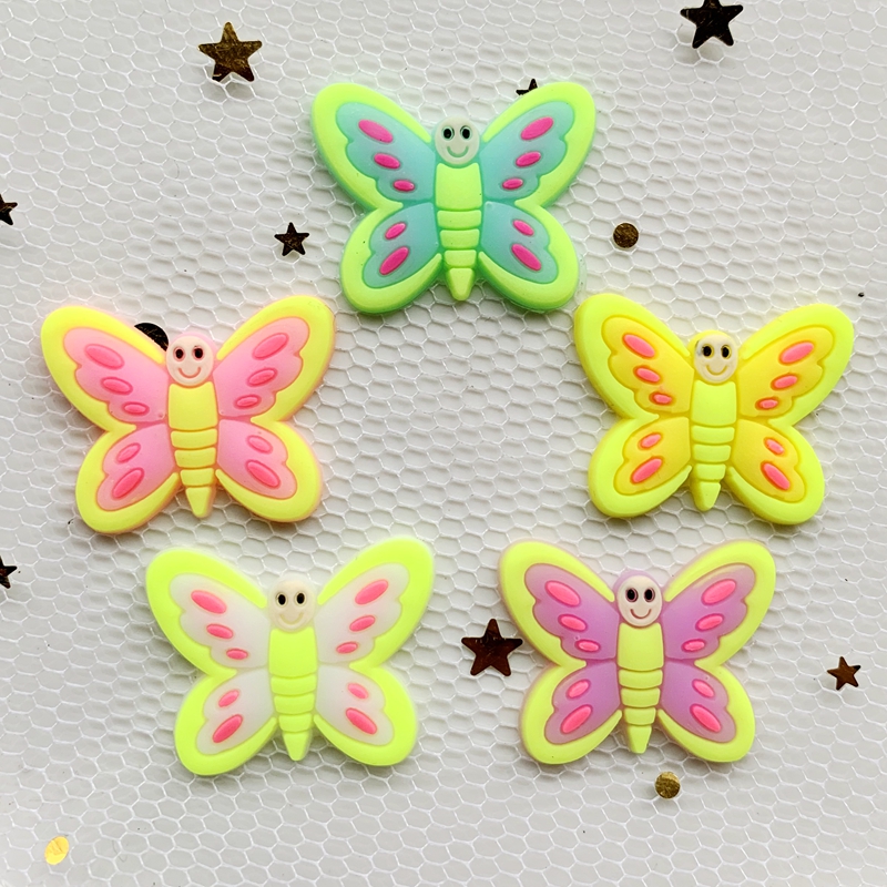 10pcs Cute Large butterfly PVC – Embellishment Glue Craft Bewertung und Preis