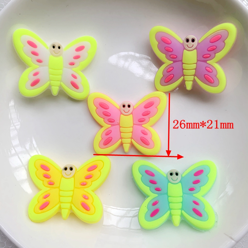 10pcs Cute Large butterfly PVC – Embellishment Glue Craft Bewertung und Preis