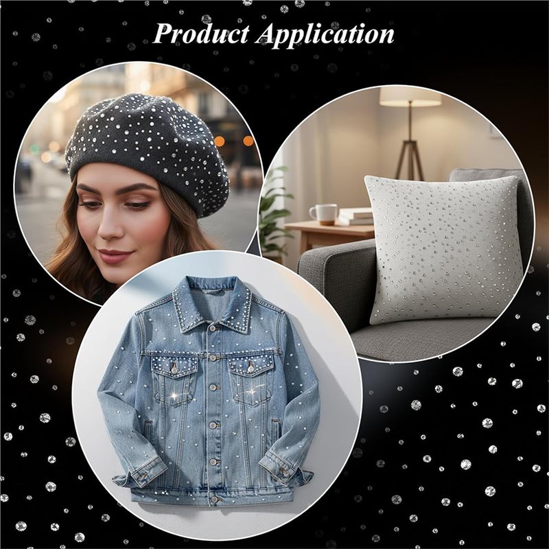 A64Z Rhinestone Sheets 10 Iron – Hotfix Rhinestone Sheet Bewertung und Preis