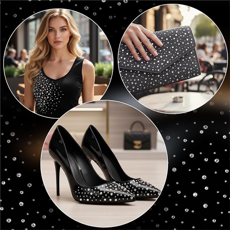 A64Z Rhinestone Sheets 10 Iron – Hotfix Rhinestone Sheet Bewertung und Preis