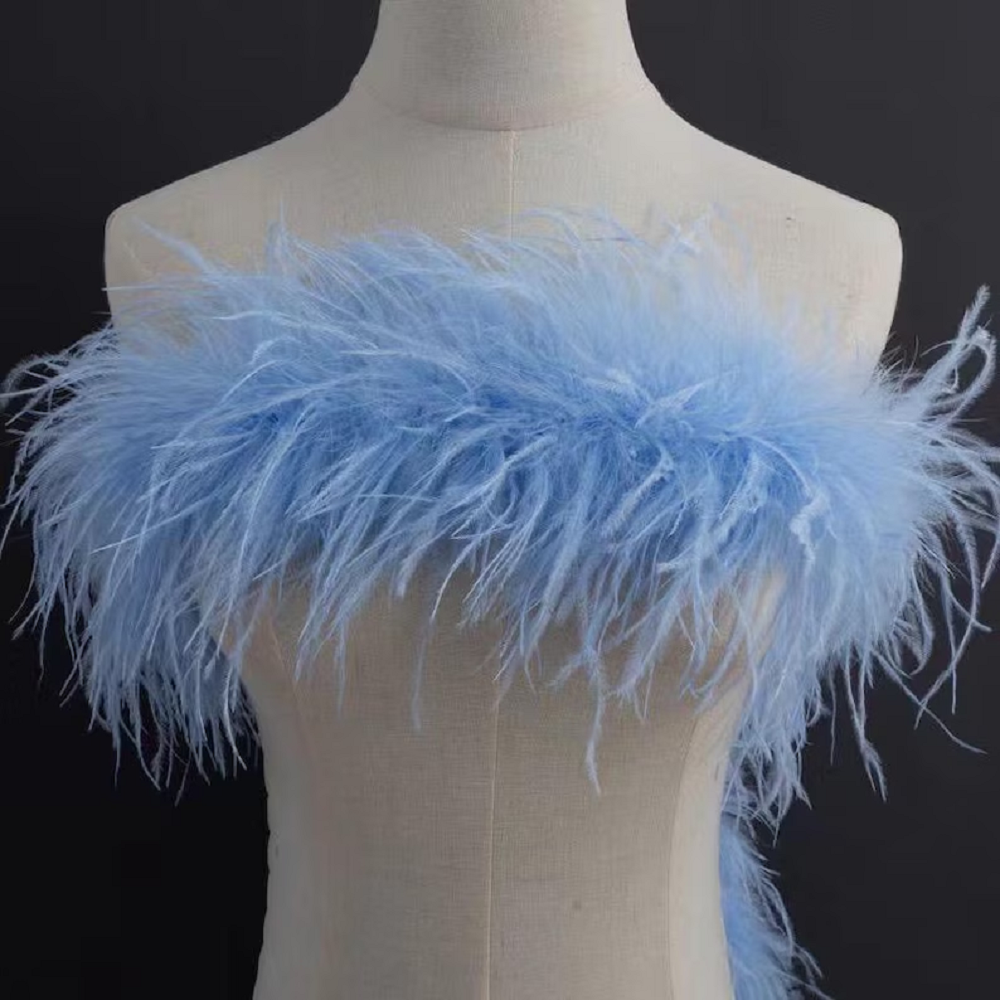 1Ply Ostrich feather boa 13-15 – Feather Trim Marabou Bewertung und Preis
