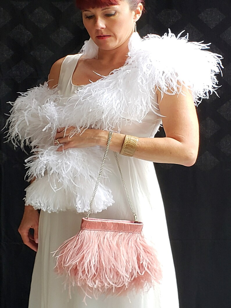 1Ply Ostrich feather boa 13-15 – Feather Trim Marabou Bewertung und Preis
