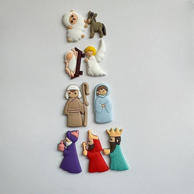 652F 9Pieces Nativity Scene Ch – Christmas Craft Embellishment Bewertung und Preis