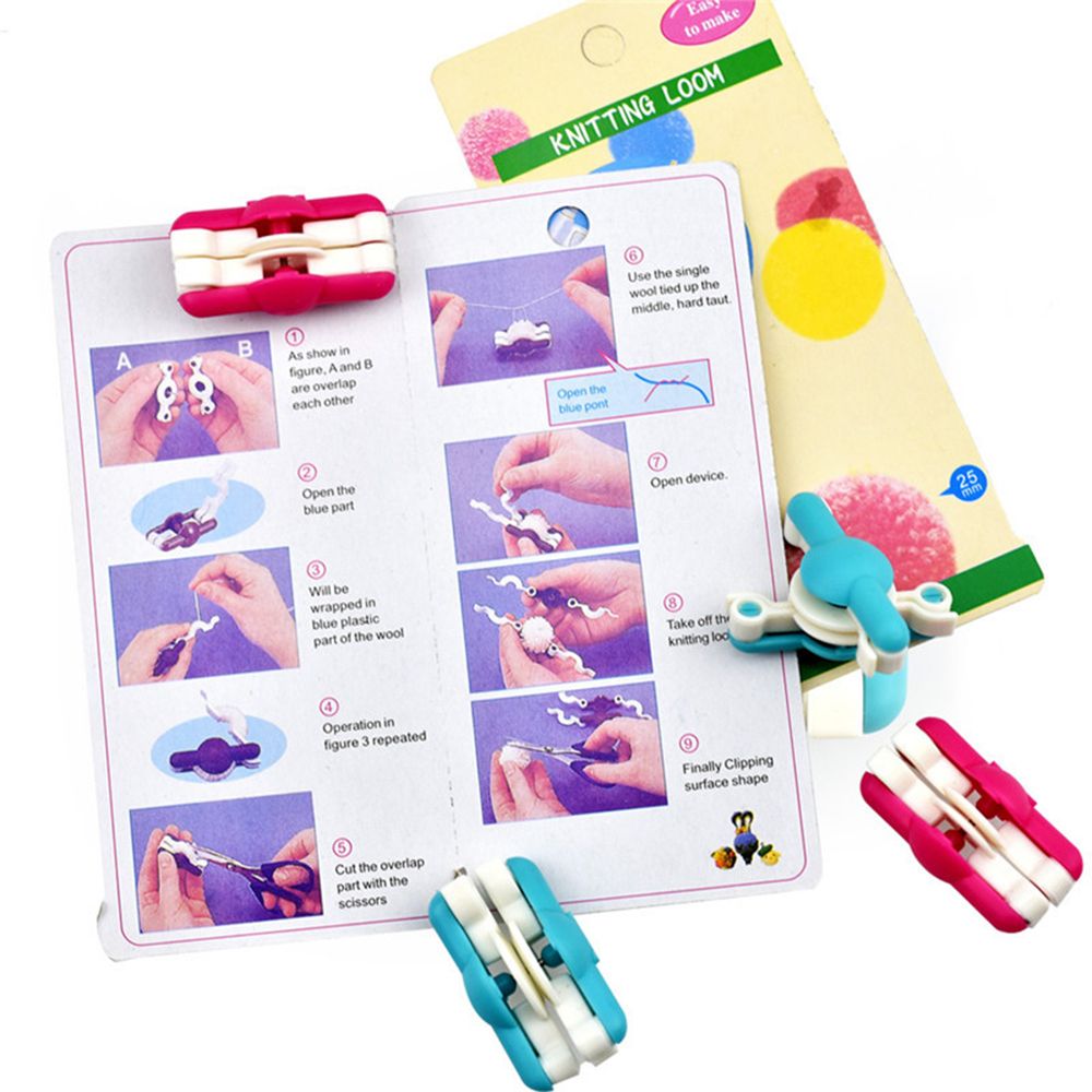 2pcs/lot Fashion Needle Craft  – Pom Pom Maker Tool Bewertung und Preis