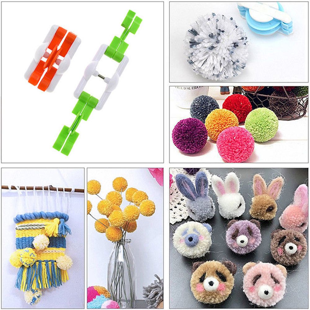 2pcs/lot Fashion Needle Craft  – Pom Pom Maker Tool Bewertung und Preis