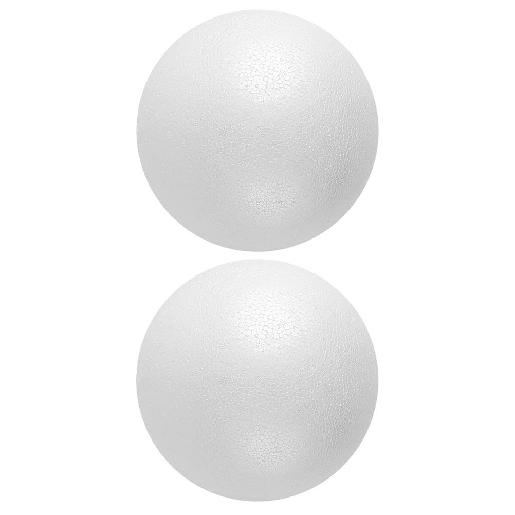 2Pcs Round Foam Spheres Lightw – Craft Embellishment Bewertung und Preis