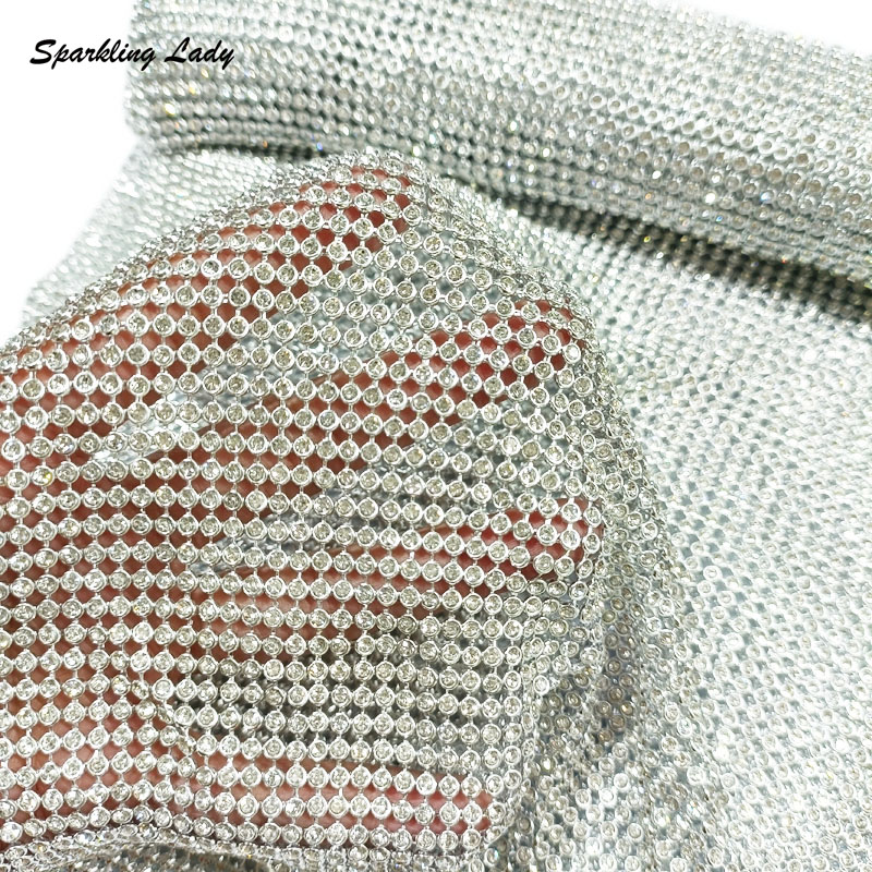 3MM Fashion Metal Rhinestone F – Crystal Mesh Fabric Bewertung und Preis