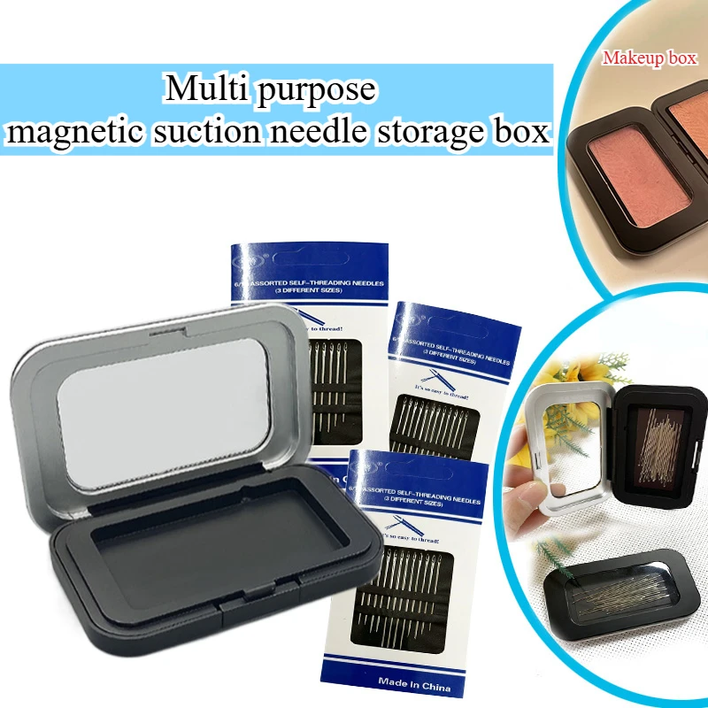 Magnetic Box Needle Suction Bo – Craft Embellishment Storage Bewertung und Preis