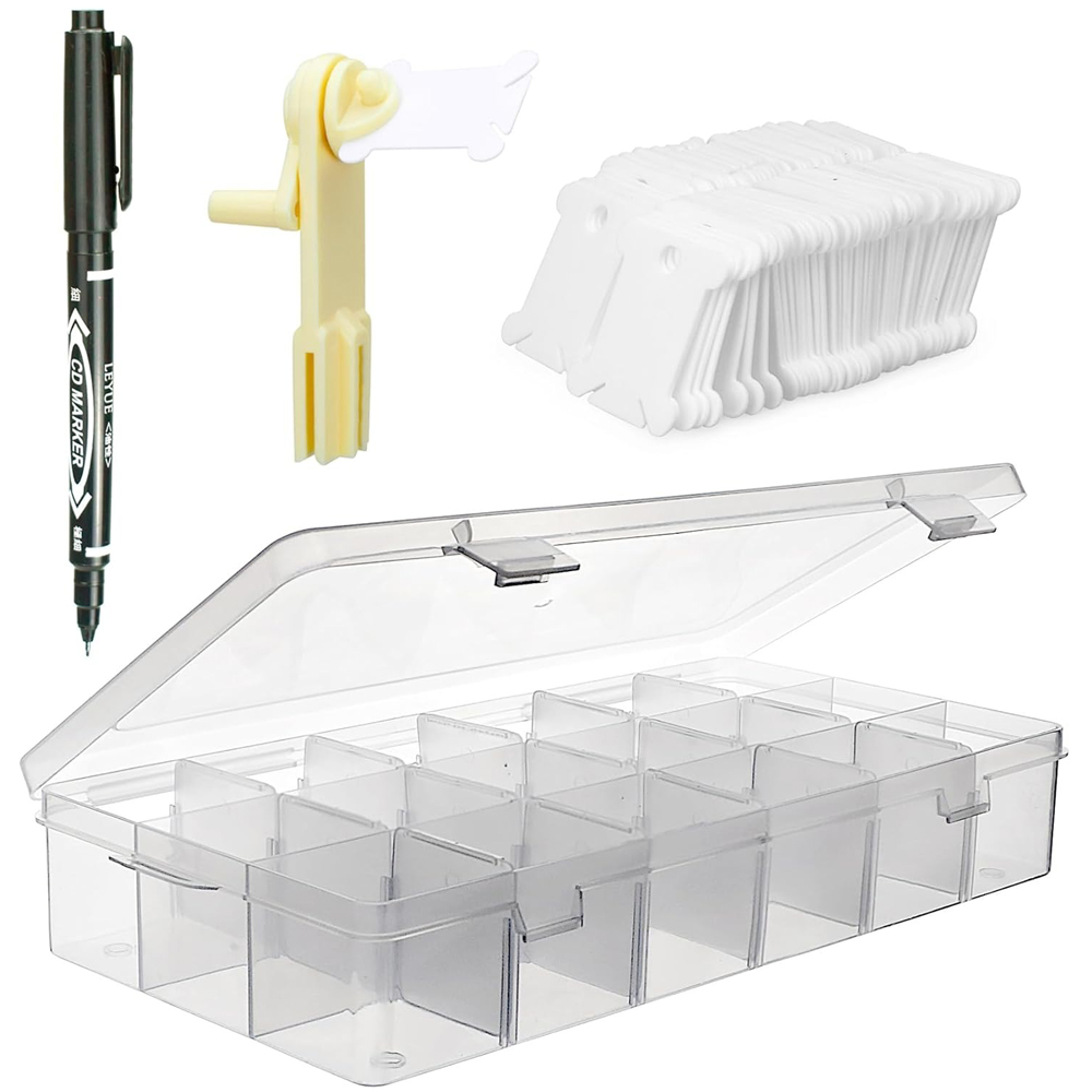 Embroidery Floss Organizer 18  – Craft Embellishment Storage Bewertung und Preis