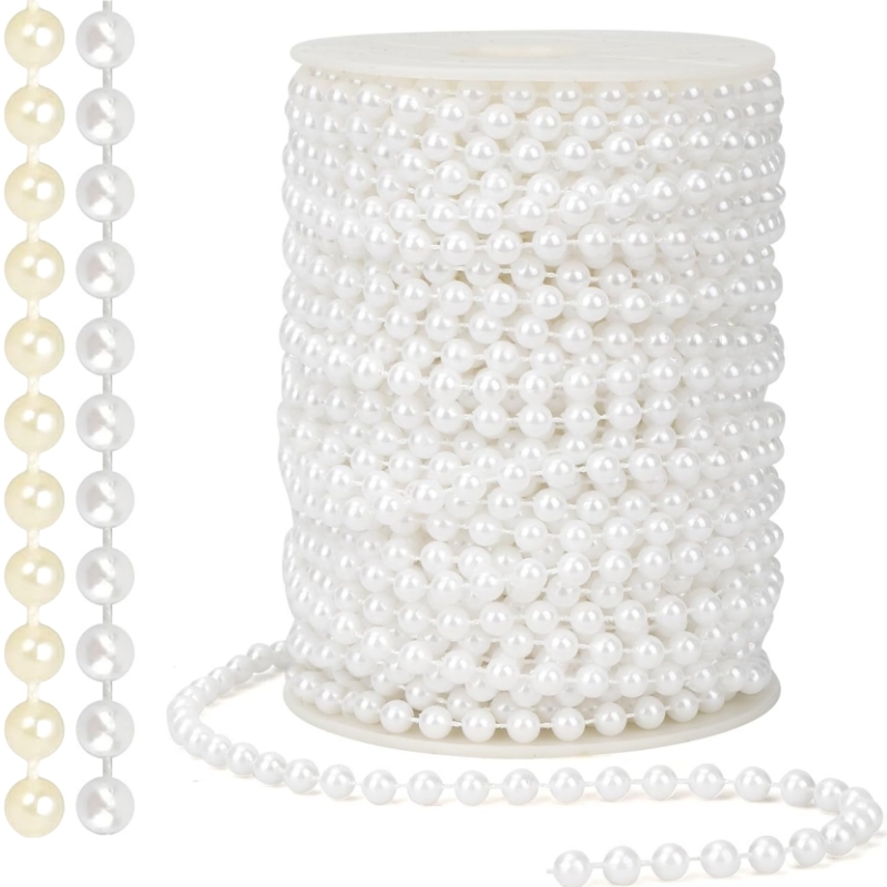 2/5m ABS Imitation Pearl Bead  – Pearl Trim Chain Bewertung und Preis