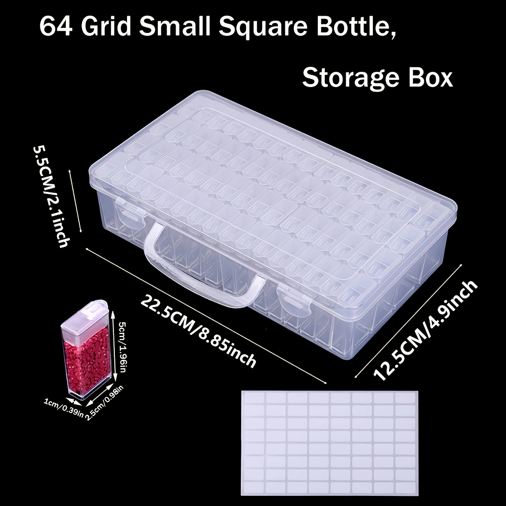 1/2/3/4Pack 64gird Diamond Pai – Craft Embellishment Storage Bewertung und Preis