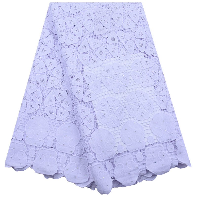 African Guipure Lace Fabric Wi – Crystal Mesh Fabric Bewertung und Preis