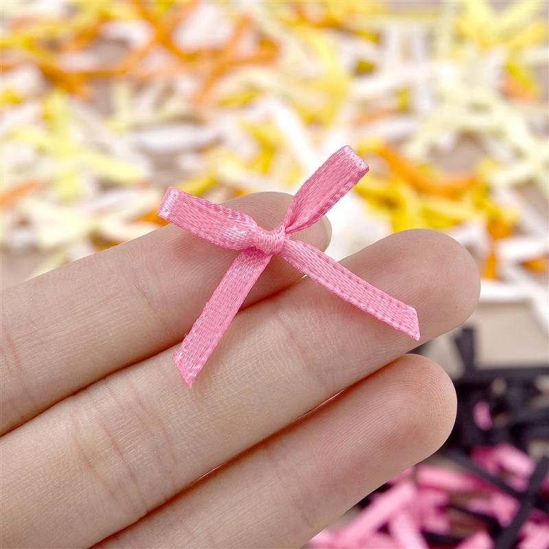 100Pcs 3mm Ribbons Mini Satin  – Christmas Craft Embellishment Bewertung und Preis