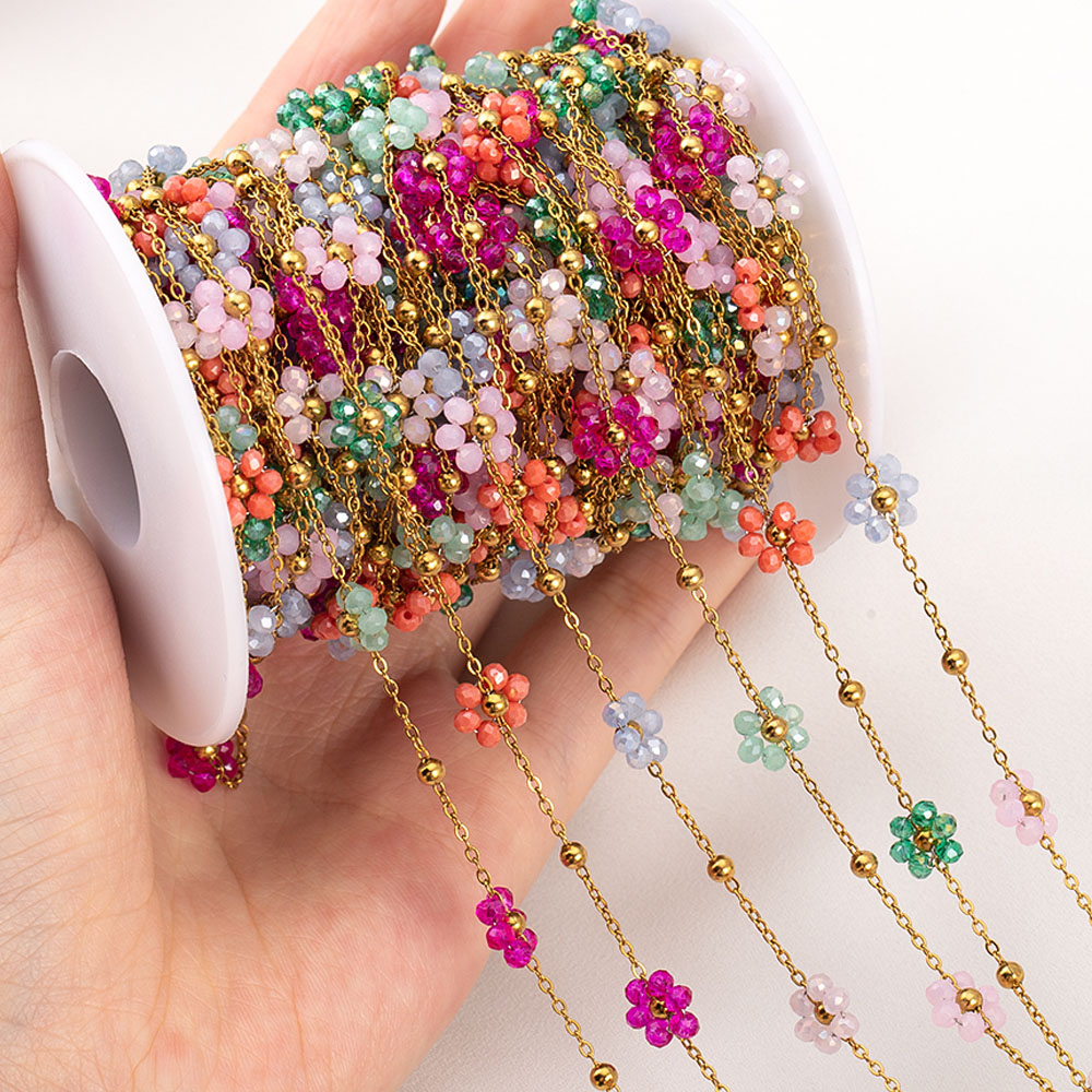 1 Meters Stainless Steel Chain – Embroidery Embellishments Bewertung und Preis