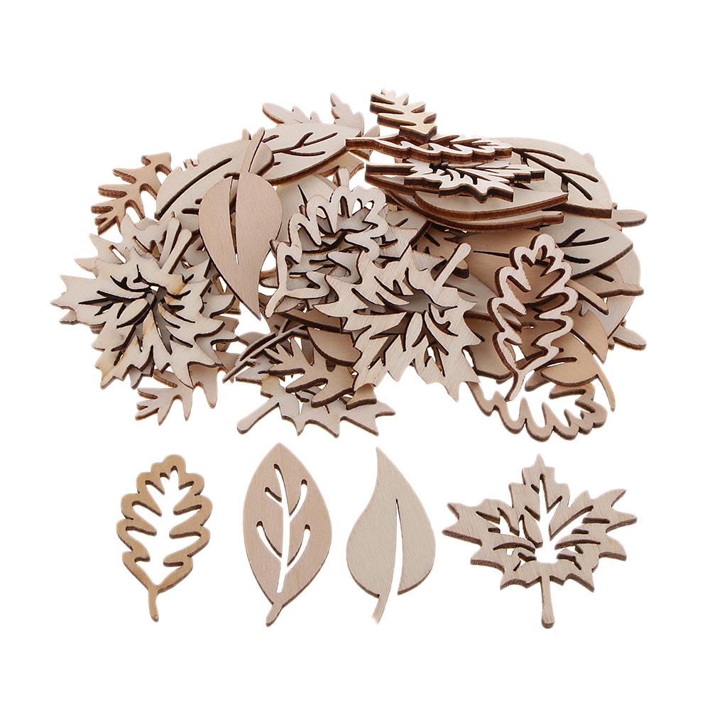 50 Pieces Wooden Leaves Embell – Christmas Craft Embellishment Bewertung und Preis