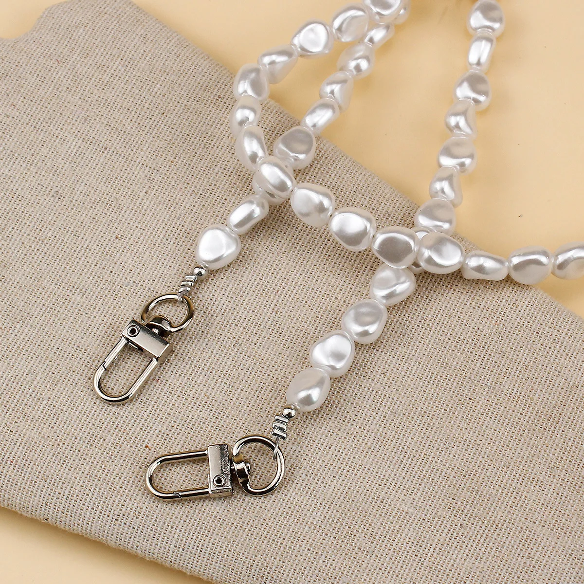Mobile Phone Lanyard Luxury Pe – Pearl Trim Chain Bewertung und Preis
