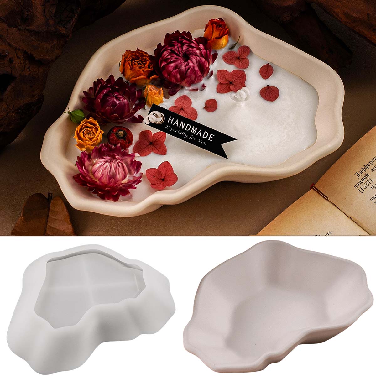 Irregular Candle Bowl Silicone – Craft Embellishment Storage Bewertung und Preis