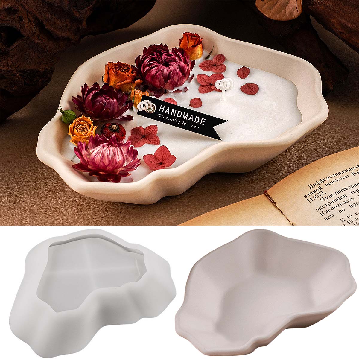 Irregular Candle Bowl Silicone – Craft Embellishment Storage Bewertung und Preis