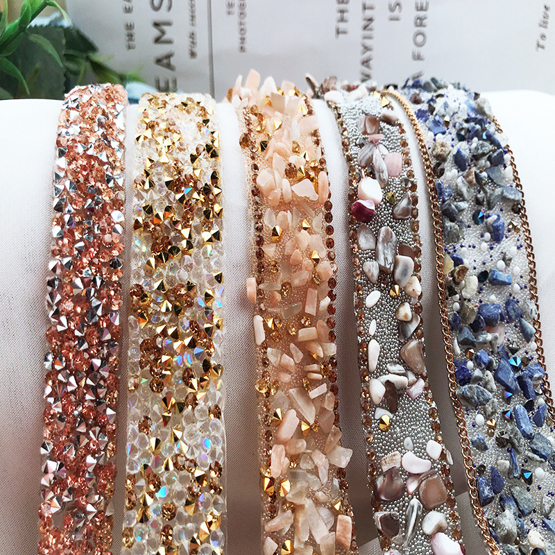 Diamond Band Diy Clothing Code – Crystal Mesh Fabric Bewertung und Preis