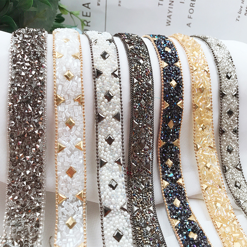 Diamond Band Diy Clothing Code – Crystal Mesh Fabric Bewertung und Preis