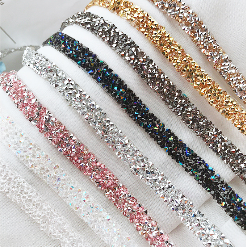 Diamond Band Diy Clothing Code – Crystal Mesh Fabric Bewertung und Preis