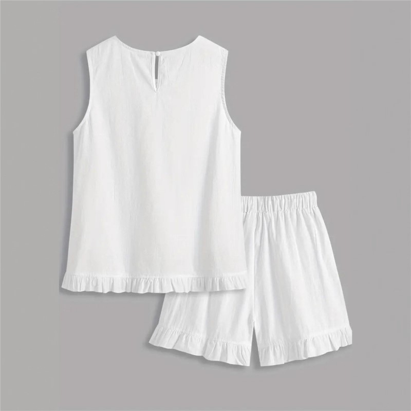 New Women Summer 2Piece Set Wh – Elastic Lace Trim Bewertung und Preis
