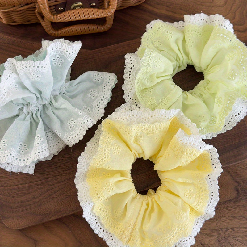 Korean-Style Elegant Mint Gree – Elastic Lace Trim Bewertung und Preis