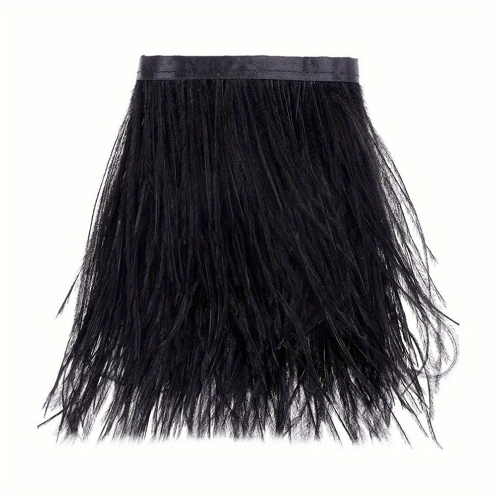 1M 8-10cm Black Ostrich Feathe – Feather Trim Marabou Bewertung und Preis