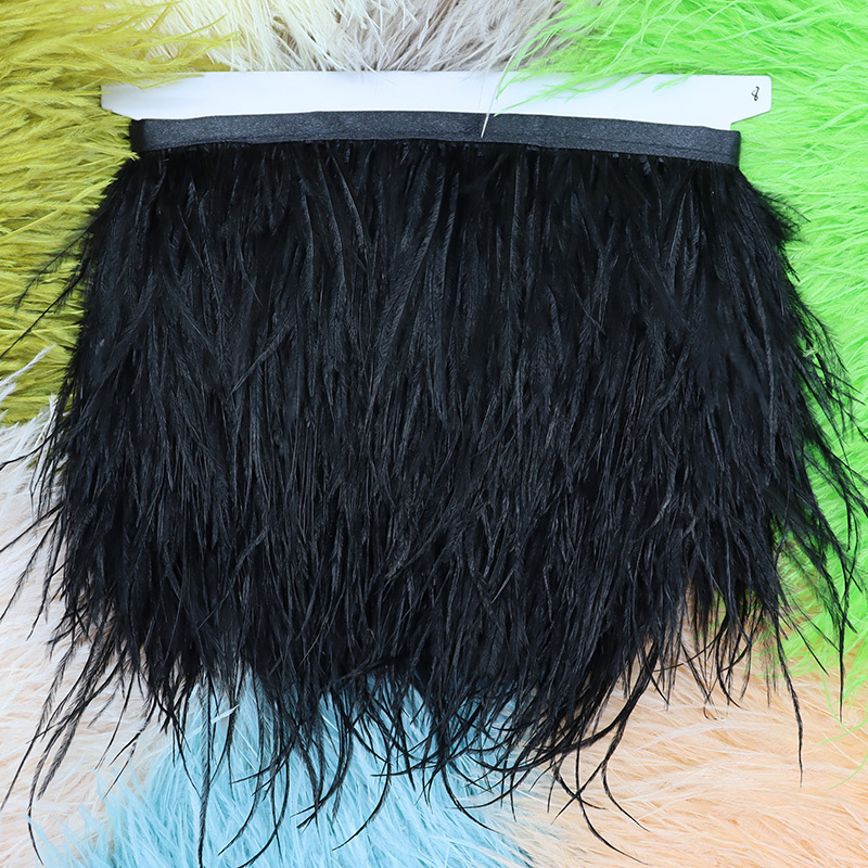 1M 8-10cm Black Ostrich Feathe – Feather Trim Marabou Bewertung und Preis