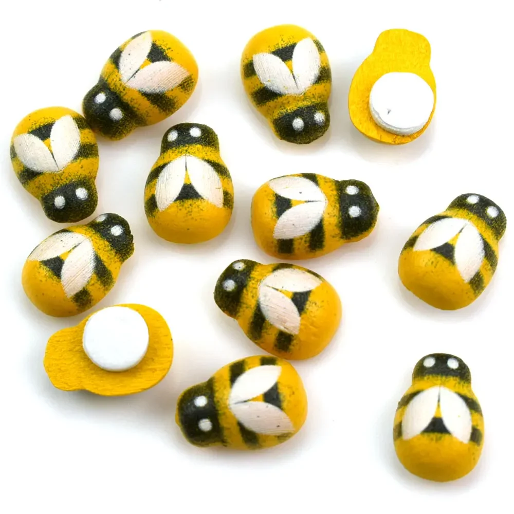 50pcs Yellow Wood Glue Buttons – Embellishment Glue Craft Bewertung und Preis