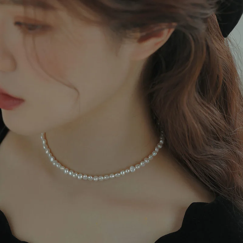 Hengsheng 4-5mm Baroque Freshw – Pearl Trim Chain Bewertung und Preis