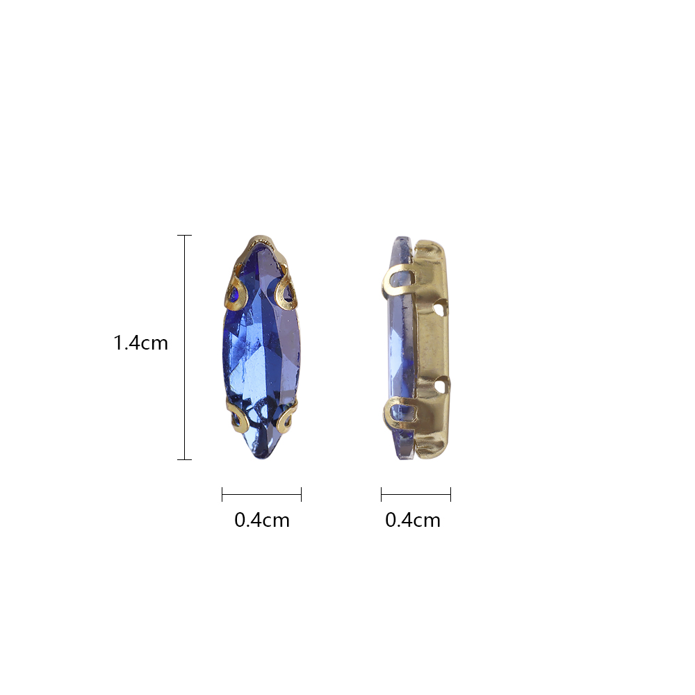 20Pcs 4x15mm Horse eye Crystal – Sew On Rhinestone Bewertung und Preis