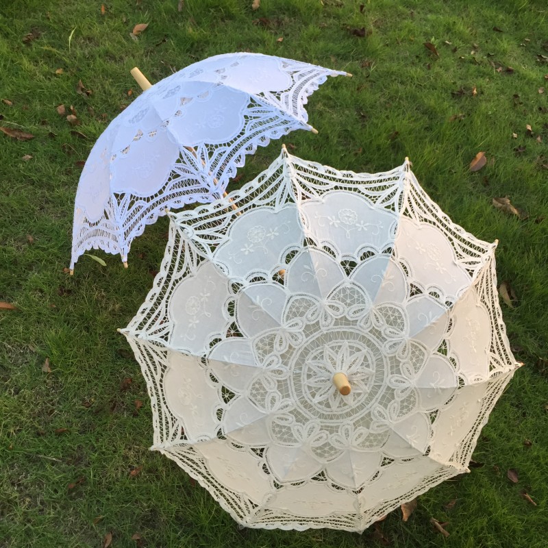 New Vintage Lace Umbrella Hand – Embroidery Embellishments Bewertung und Preis