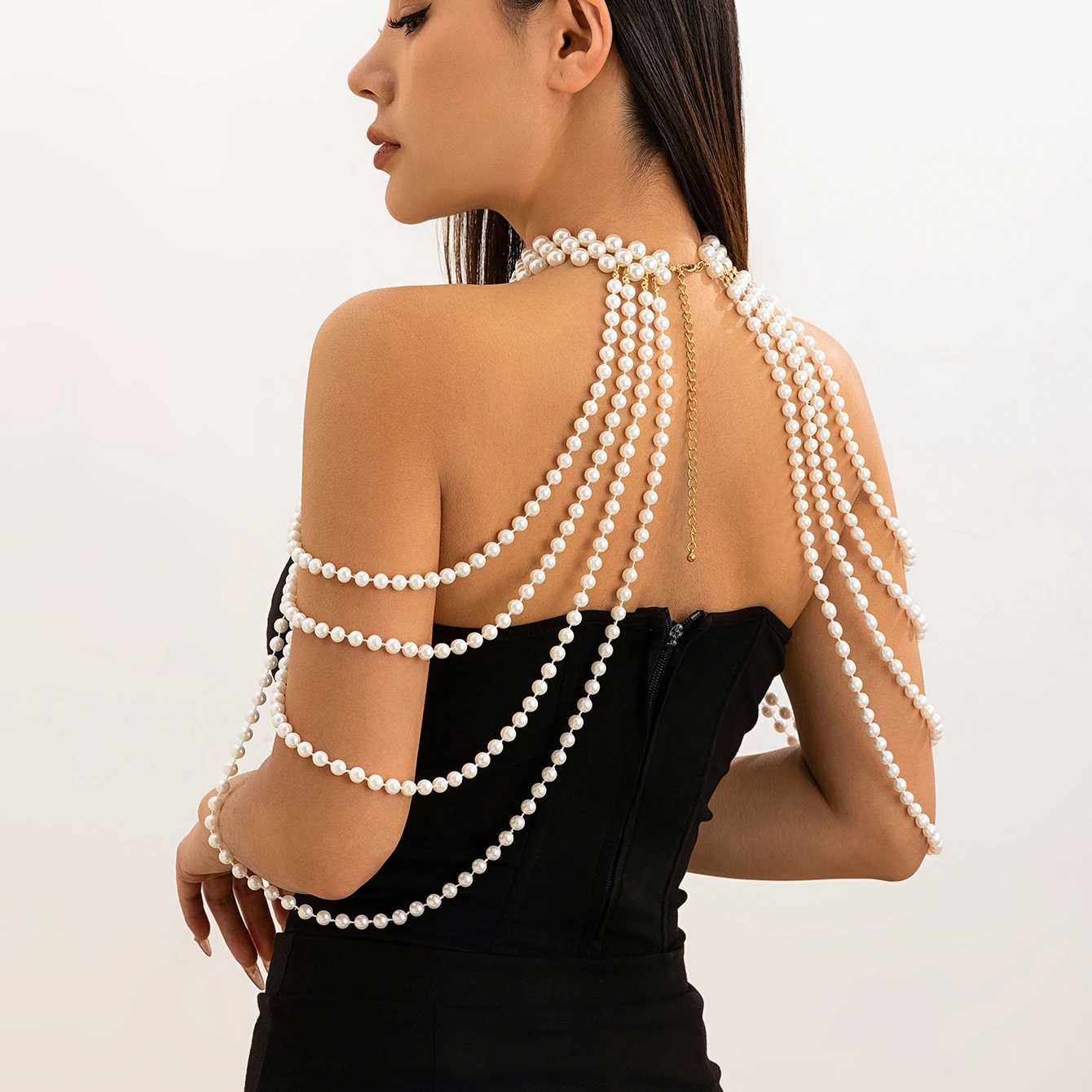 Bridal Tassel Imitation Pearl  – Pearl Trim Chain Bewertung und Preis