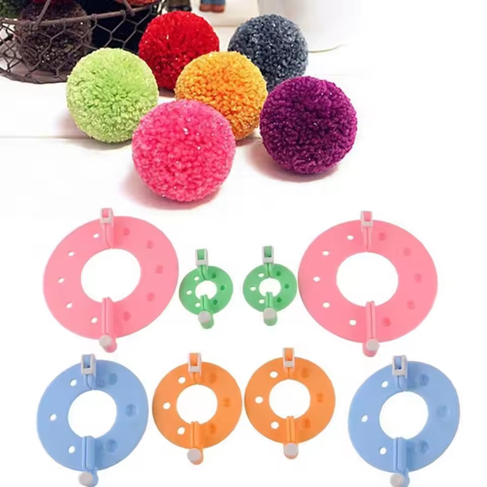 8PCS 4 Sizes Fluff Ball Weaver – Pom Pom Maker Tool Bewertung und Preis