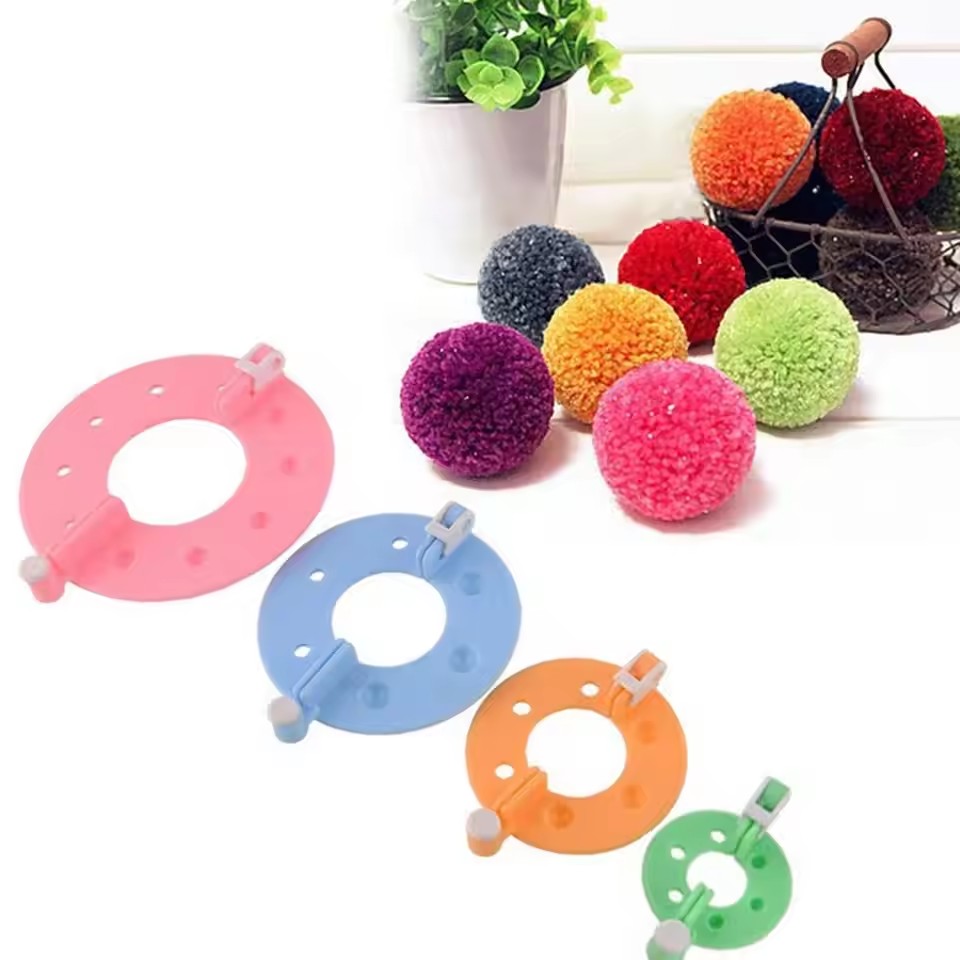 8PCS 4 Sizes Fluff Ball Weaver – Pom Pom Maker Tool Bewertung und Preis