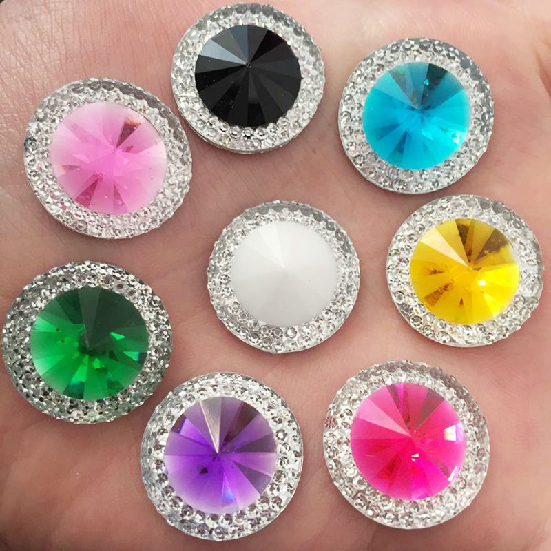 Resin 10/12/16mm Double Color  – Embellishment Glue Craft Bewertung und Preis