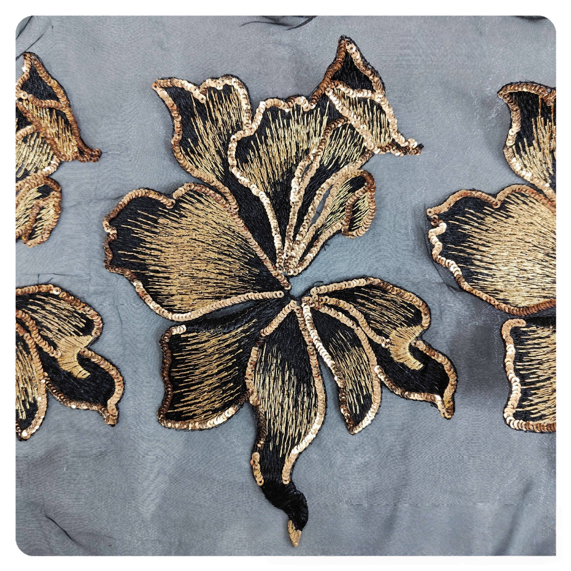 Organza Embroidery Applique Pa – Craft Embellishment Bewertung und Preis