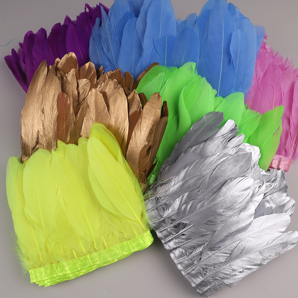 10Meters Goose Feathers on Tap – Feather Trim Marabou Bewertung und Preis
