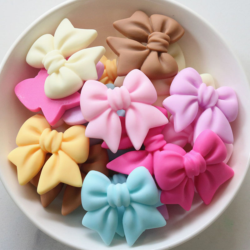 10PCS 30*29mm Bowknot Resin De – Embellishment Glue Craft Bewertung und Preis
