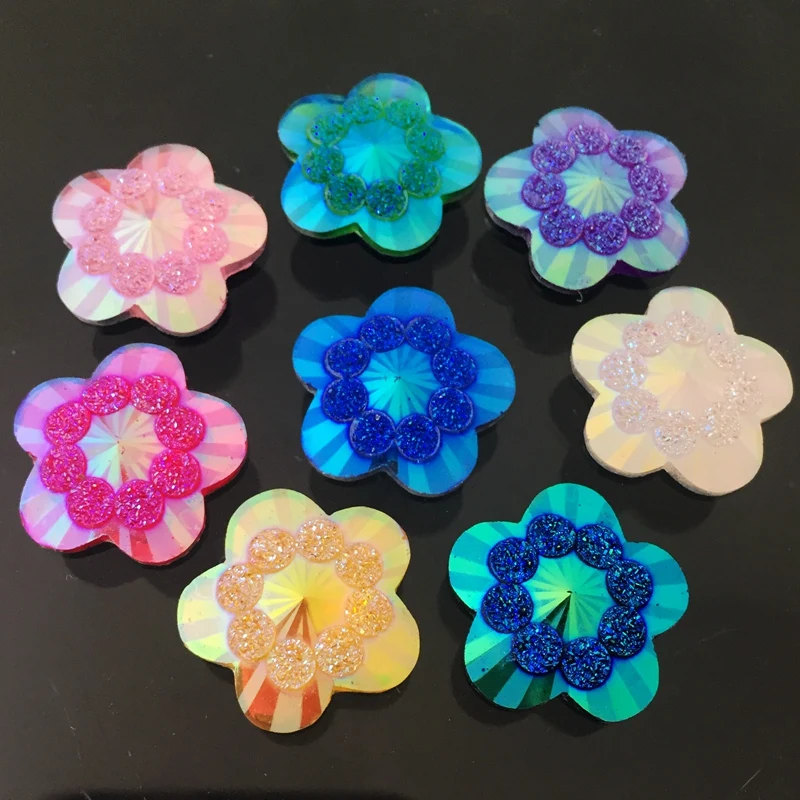 20pcs 20mm ab mixed color flow – Embellishment Glue Craft Bewertung und Preis