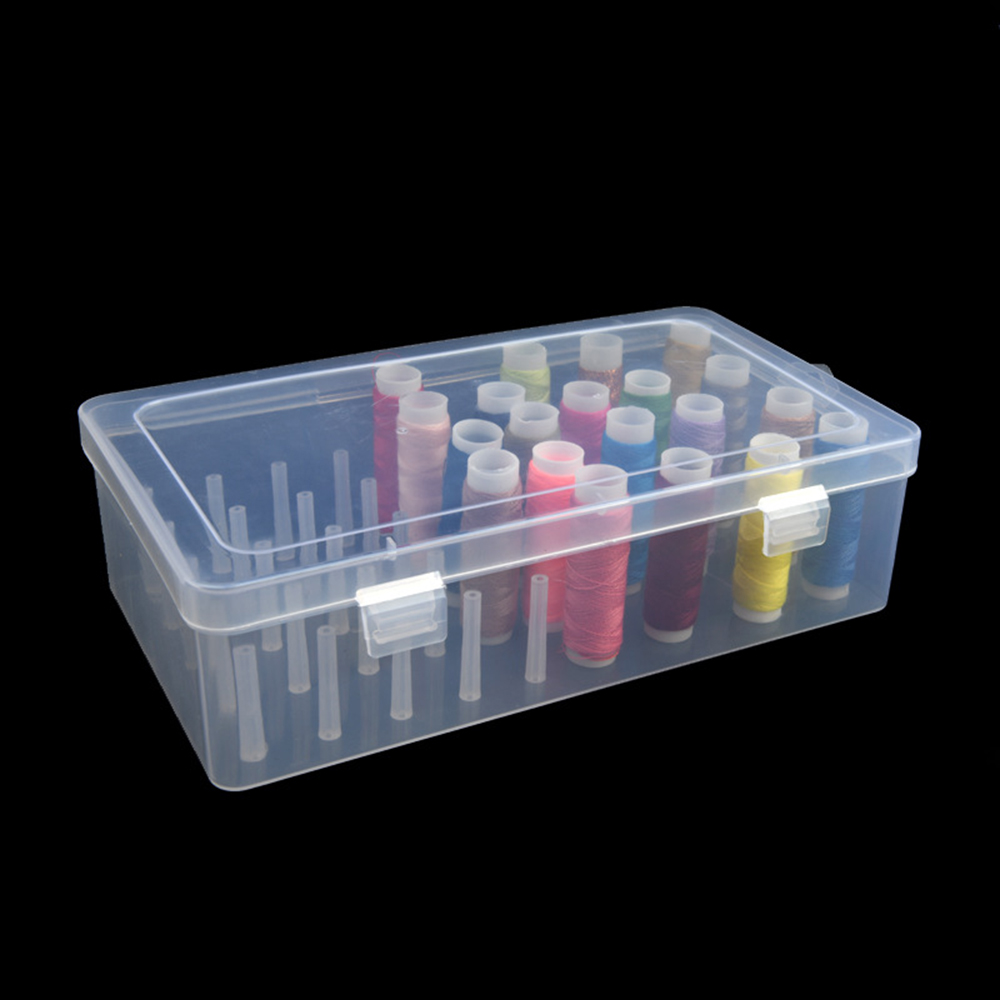 New Sewing Thread Box 42 Piece – Craft Embellishment Storage Bewertung und Preis