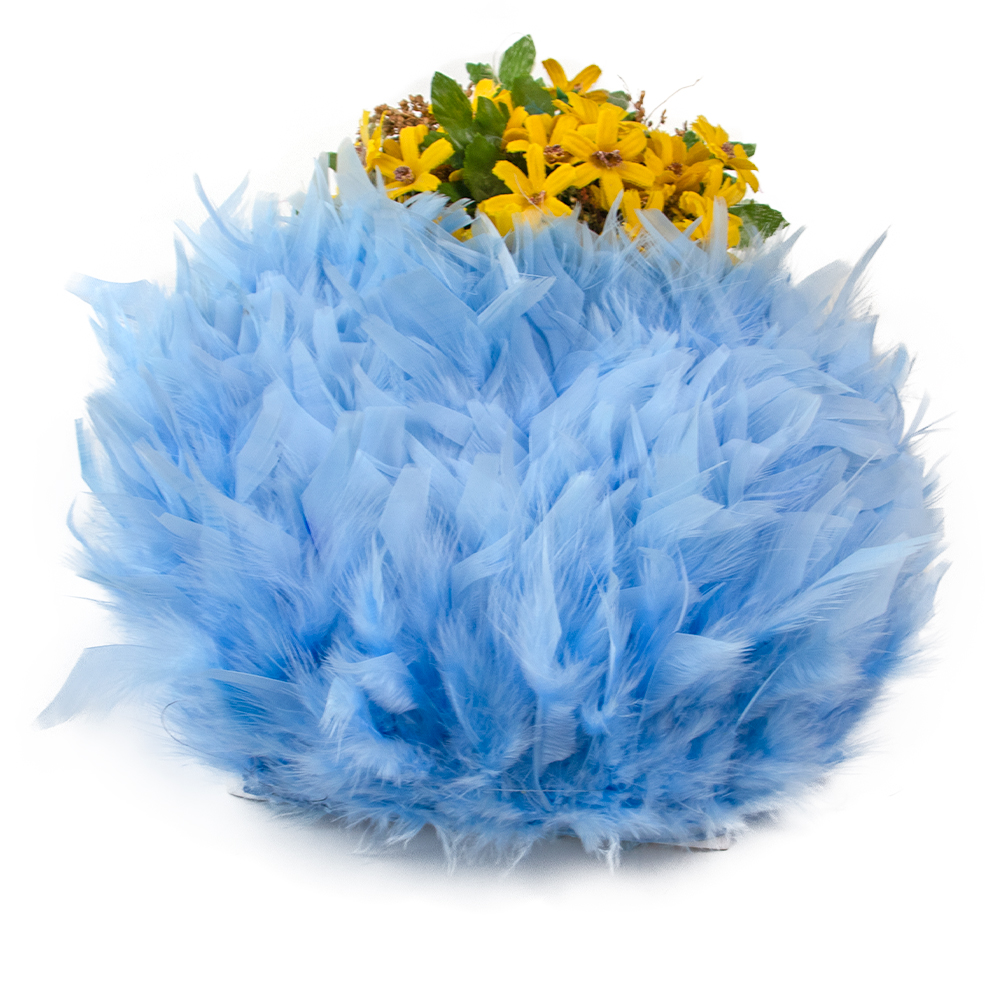1M Natural Turkey Feathers Tri – Feather Trim Marabou Bewertung und Preis